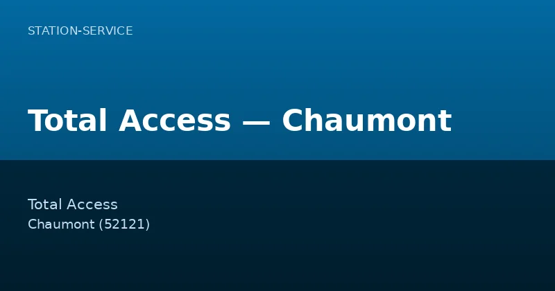 Total Access — Chaumont