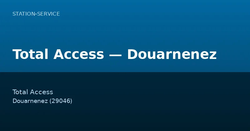 Total Access — Douarnenez
