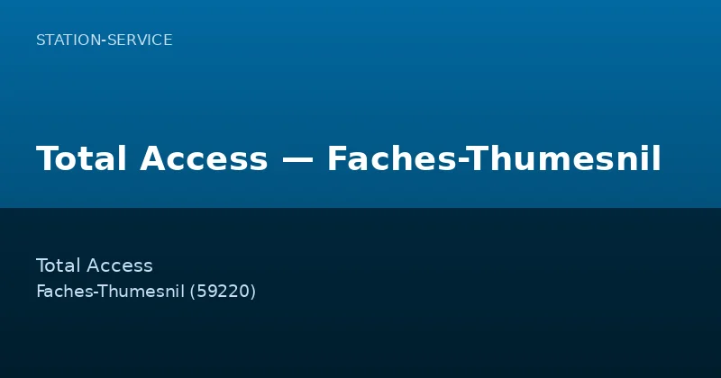 Total Access — Faches-Thumesnil