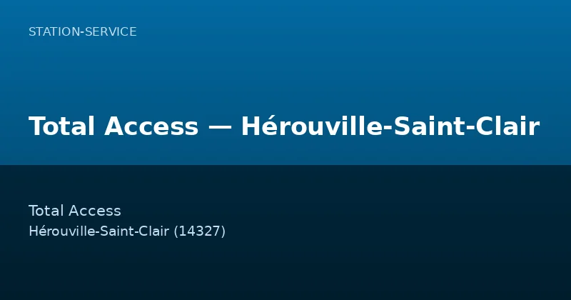 Total Access — Hérouville-Saint-Clair