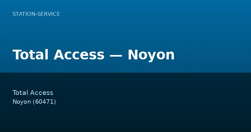 Total Access — Noyon