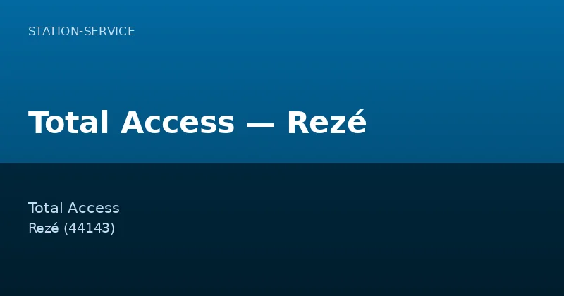 Total Access — Rezé