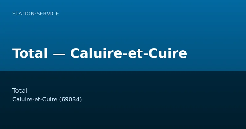 Total — Caluire-et-Cuire