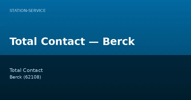 Total Contact — Berck