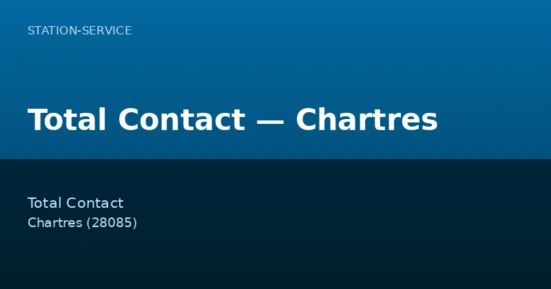 Total Contact — Chartres