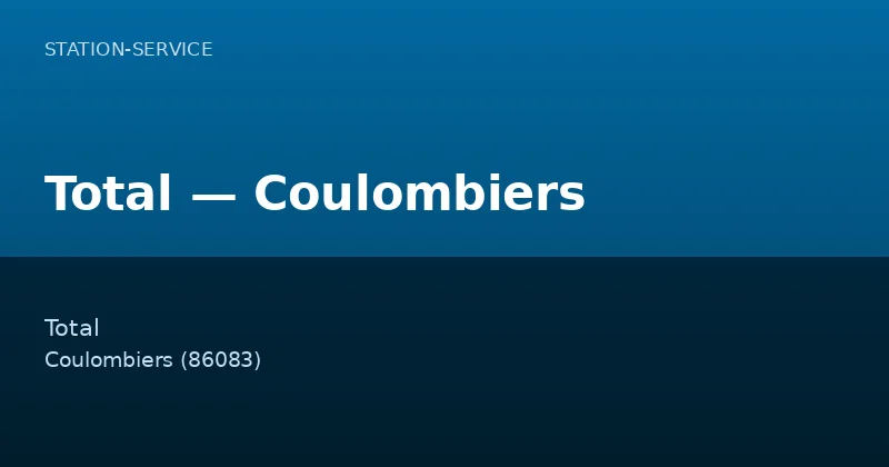 Total — Coulombiers