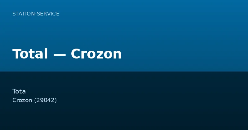 Total — Crozon