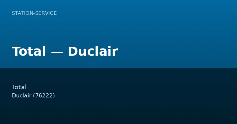 Total — Duclair