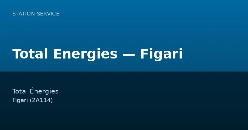 Total Energies — Figari