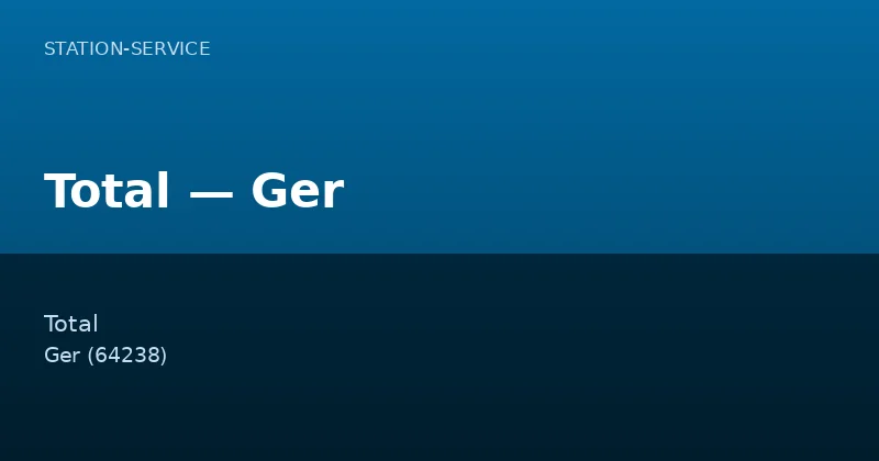 Total — Ger