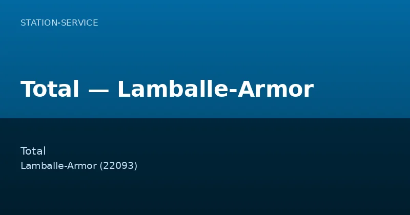 Total — Lamballe-Armor