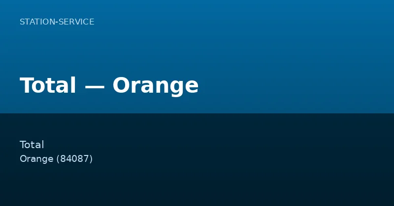 Total — Orange