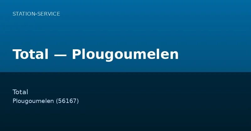 Total — Plougoumelen