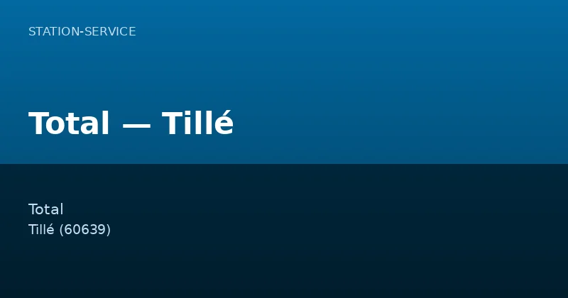 Total — Tillé