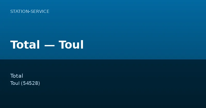 Total — Toul