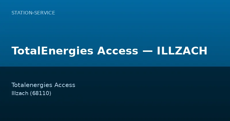 TotalEnergies Access — ILLZACH