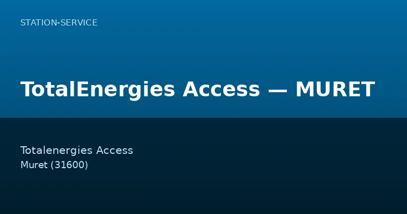 TotalEnergies Access — MURET