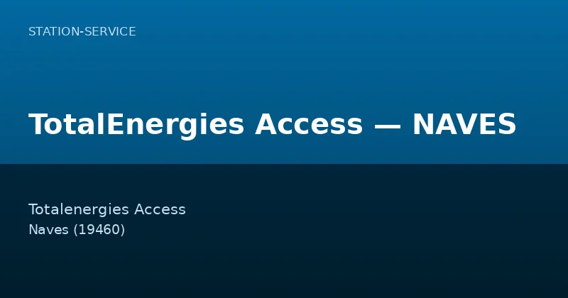 TotalEnergies Access — NAVES