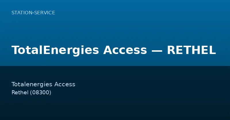 TotalEnergies Access — RETHEL