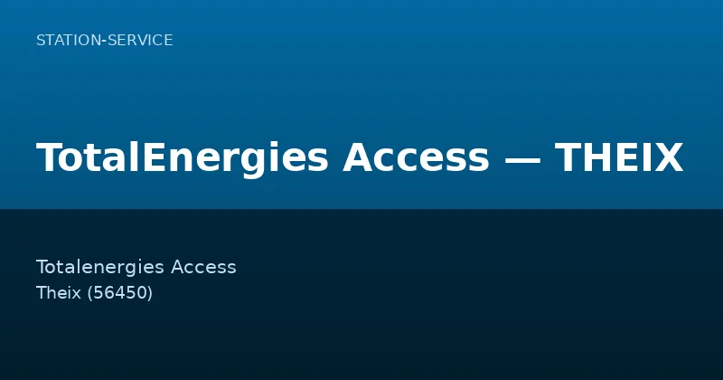 TotalEnergies Access — THEIX