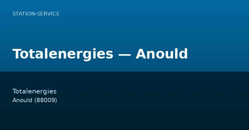 Totalenergies — Anould