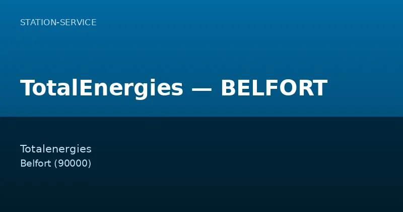 TotalEnergies — BELFORT