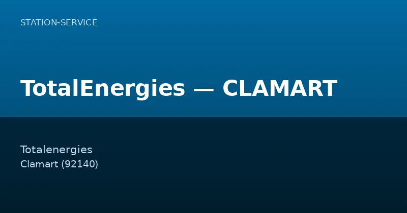 TotalEnergies — CLAMART