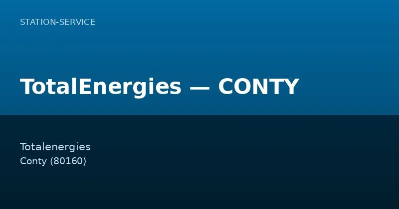 TotalEnergies — CONTY