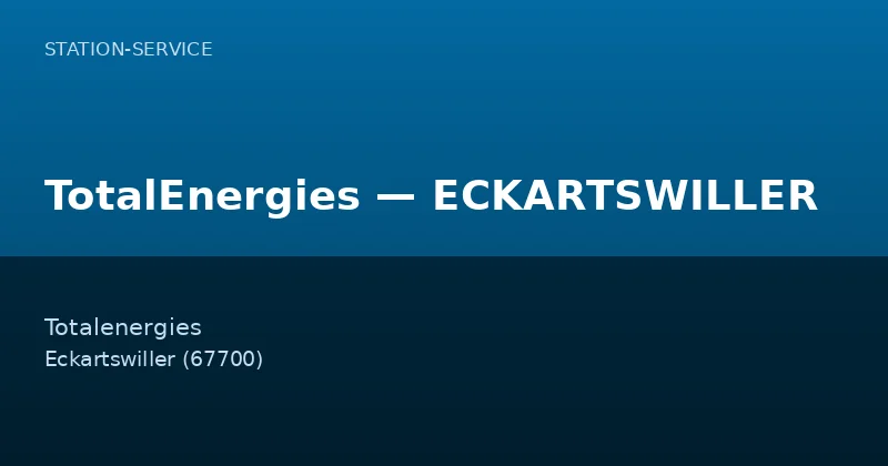 TotalEnergies — ECKARTSWILLER