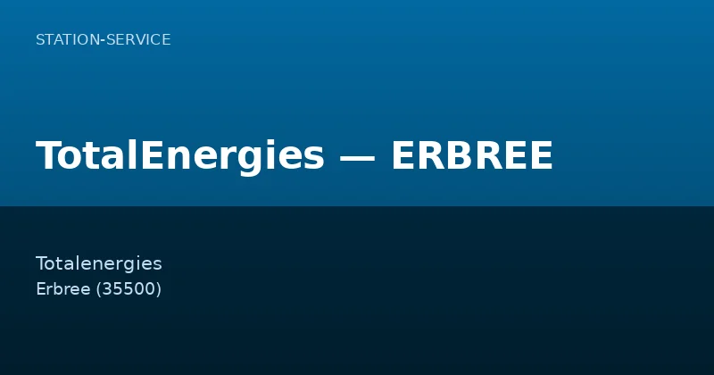 TotalEnergies — ERBREE