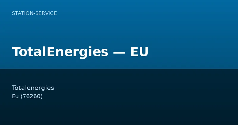 TotalEnergies — EU