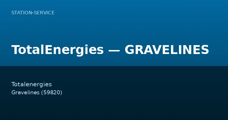TotalEnergies — GRAVELINES