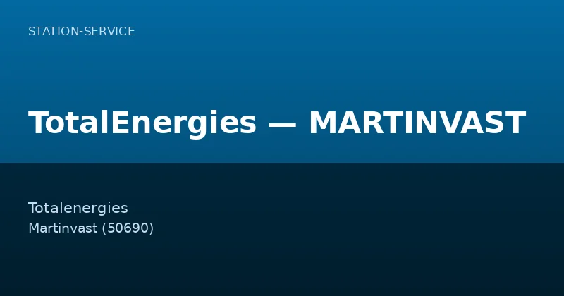 TotalEnergies — MARTINVAST