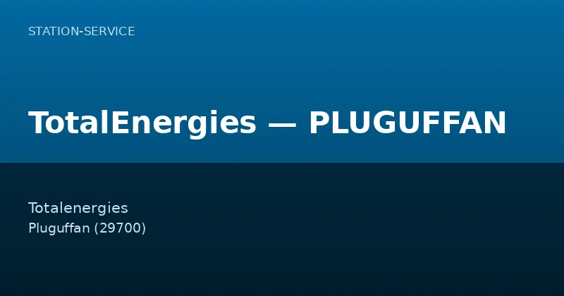 TotalEnergies — PLUGUFFAN