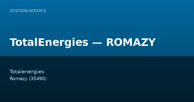 TotalEnergies — ROMAZY