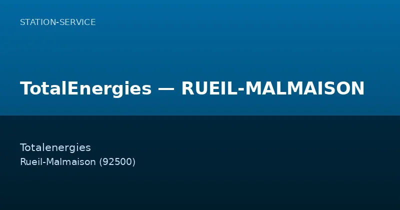 TotalEnergies — RUEIL-MALMAISON