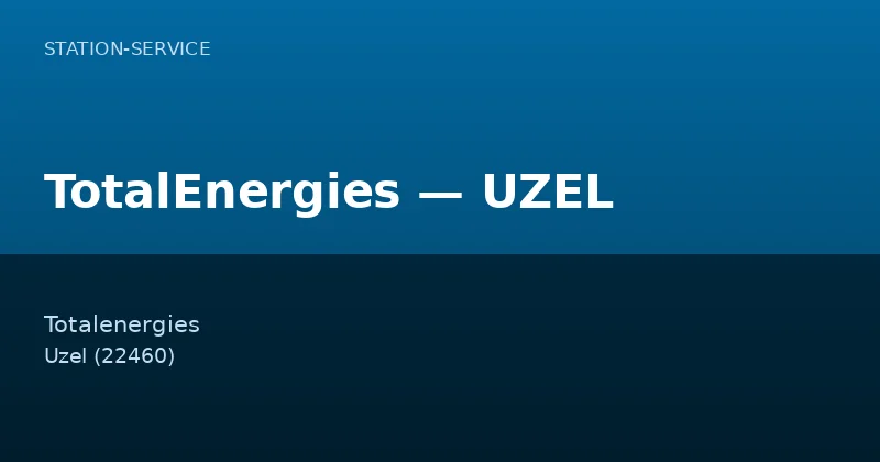 TotalEnergies — UZEL