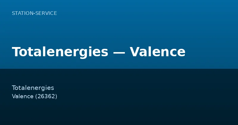 Totalenergies — Valence
