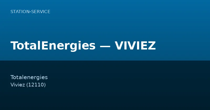 TotalEnergies — VIVIEZ