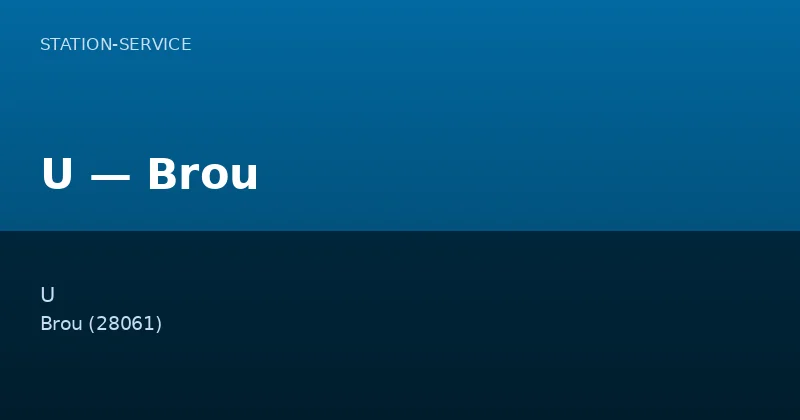 U — Brou