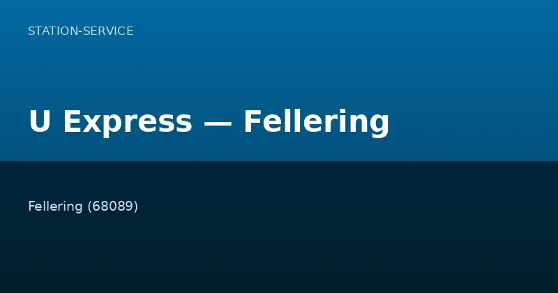U Express — Fellering