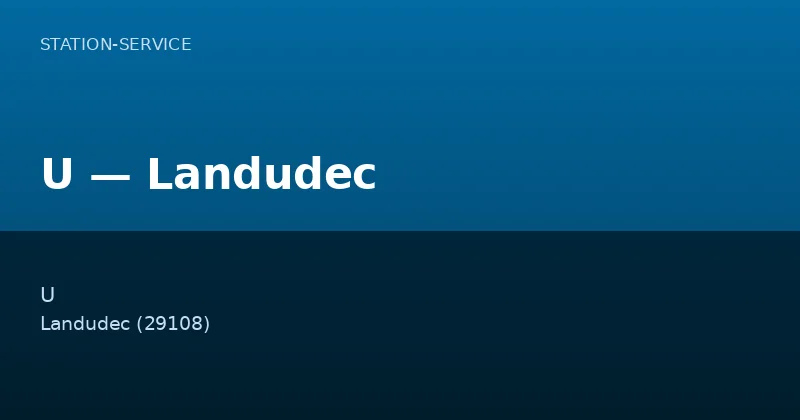 U — Landudec