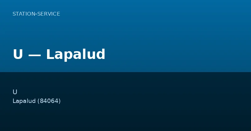 U — Lapalud