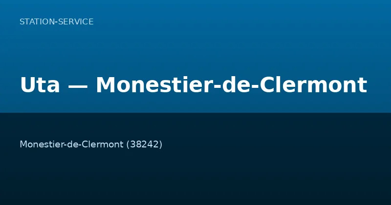 Uta — Monestier-de-Clermont