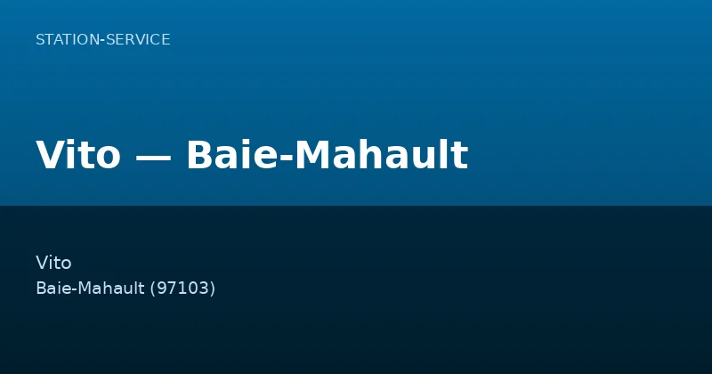 Vito — Baie-Mahault