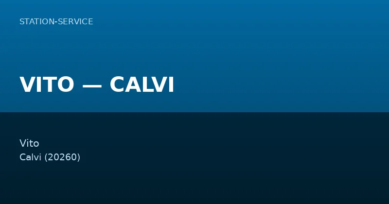VITO — CALVI