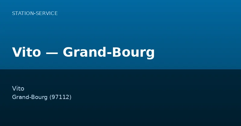 Vito — Grand-Bourg