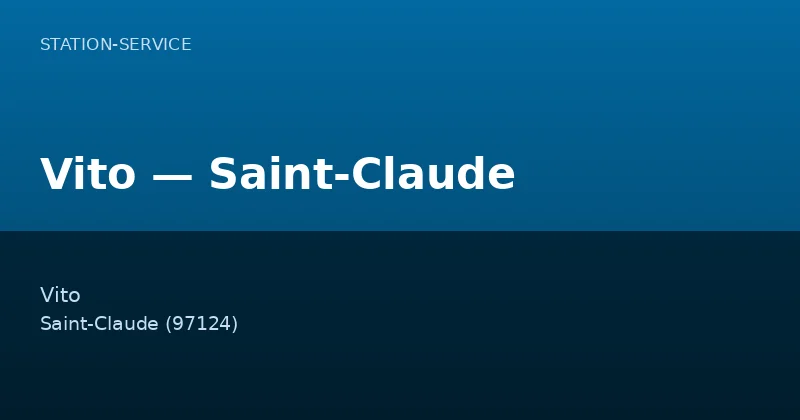 Vito — Saint-Claude