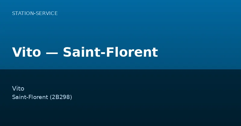 Vito — Saint-Florent