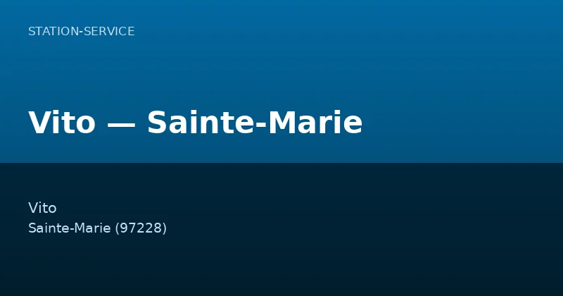 Vito — Sainte-Marie